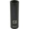 Dynamic 1/2" Drive Deep Socket, Black Phosphate, Tools 1/2" Drive 6 Point Metric, 16mm Deep Length D014216 - alternate 1